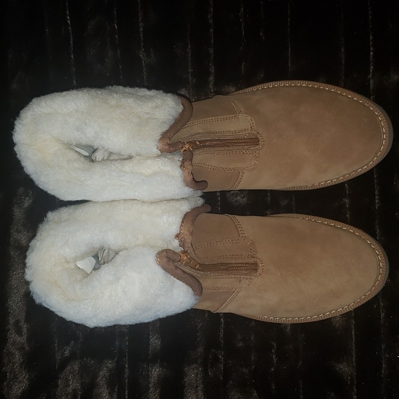 Aussie Merino Amelia Chestnut Tan Boots 12 - Picture 9 of 16